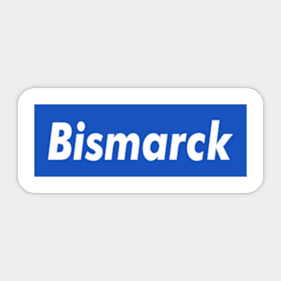 Bismarck Box Logo Sticker